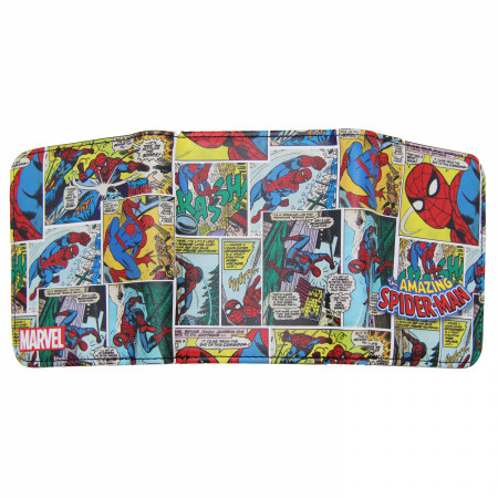 Spider-Man The Friendly Neighbor Trifold Wallet in Collectors Tin